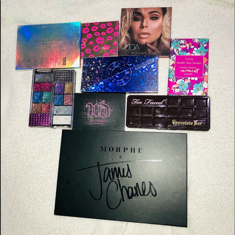 Palette Bundle & Brushes!!!! 100% Authentic